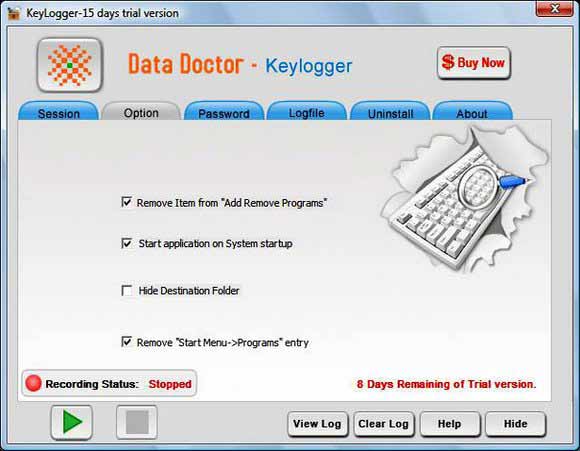 Keystrokes Logger Software