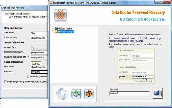 Outlook Email Password Recovery