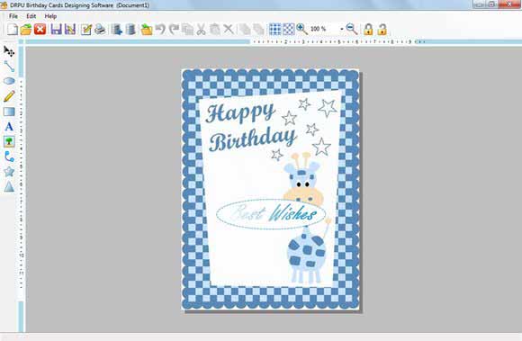 Screenshot of Make Birthday Card