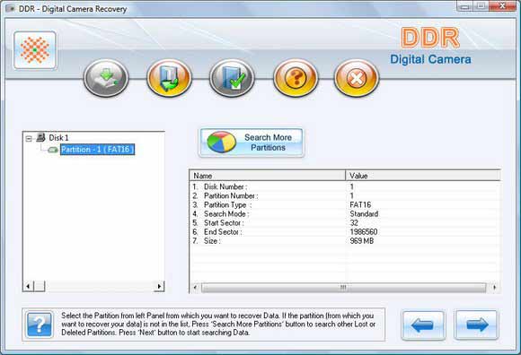 Undelete deleted digital photo, pictures, images and video from digital camera
