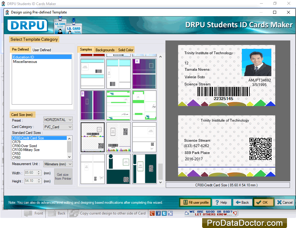 ID Card Maker Software for Schools