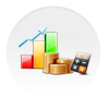 Finanzbuchhaltung- und Warenbestandmanagement-Software