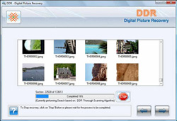 Digital pictures recovery
