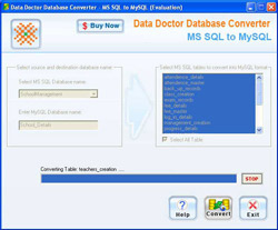 mssql ,以MySQL数据库转换器截图
