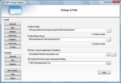 Setup creator