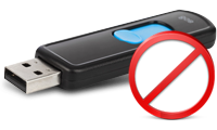 USB защиты данных инструмента для окон сети