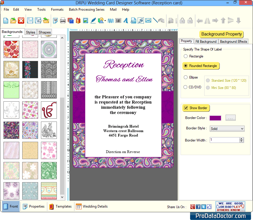 Wedding Card Maker