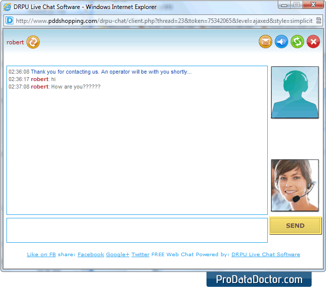 Live Chat software