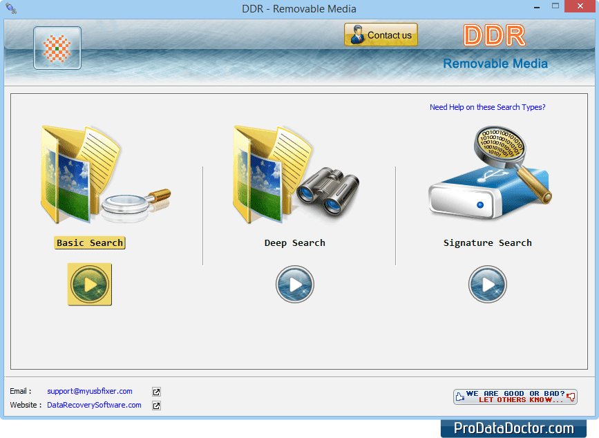 Removable Media Data Recovery