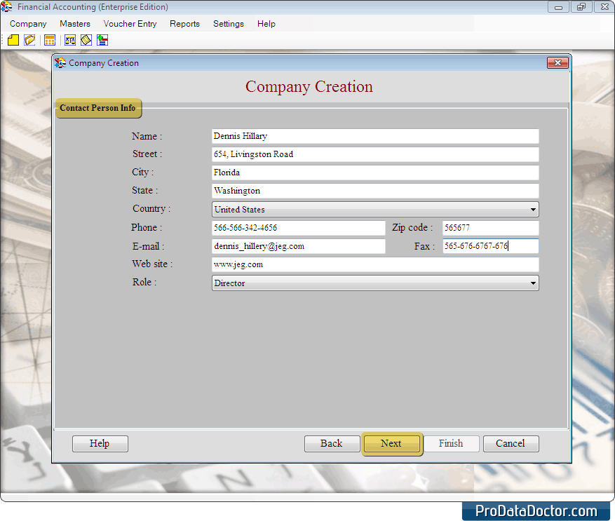 Financial Accounting (Enterprise Edition)