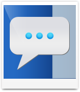 De software van het praatje