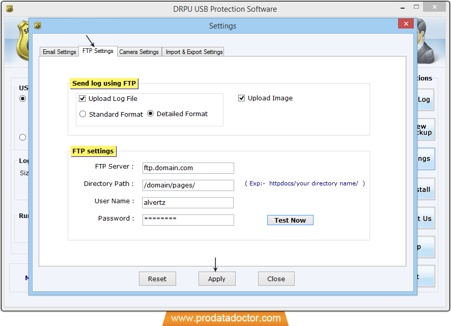 USB data theft protection tool